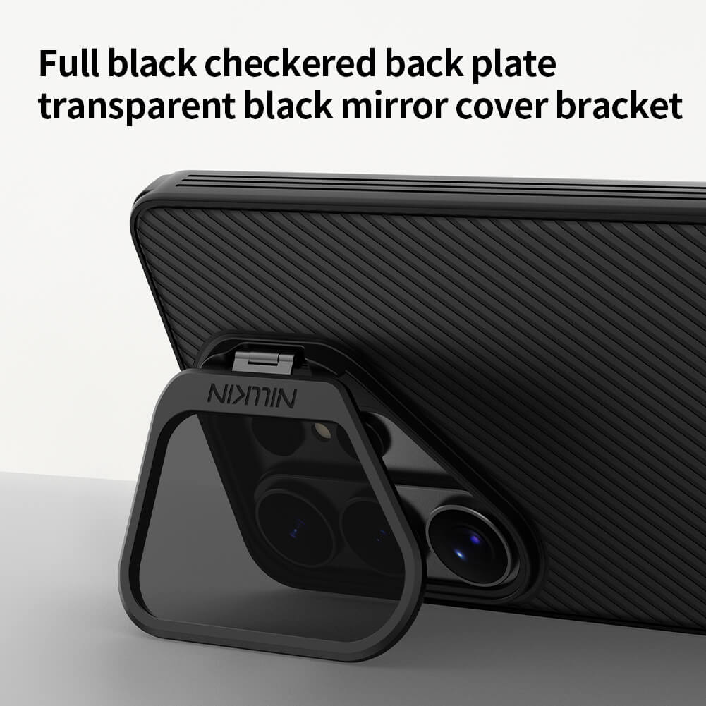 Чехол-крышка NILLKIN для Samsung Galaxy S26 Plus (Galaxy S26+) (серия Frosted shield Pro Transparent Black)